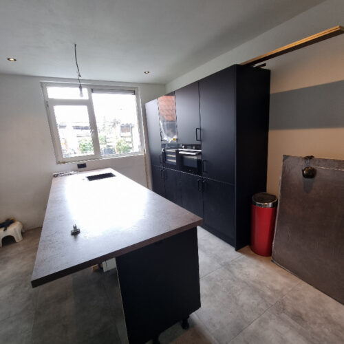Verbouwing renovatie en plaatsing keuken