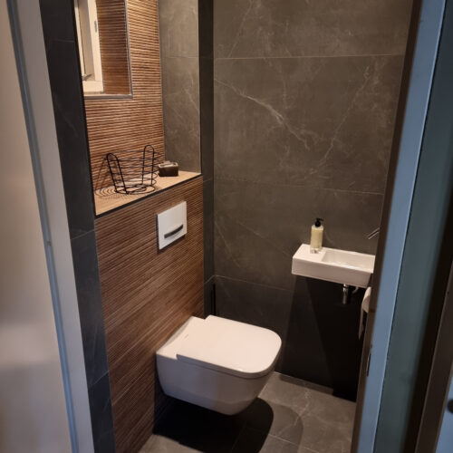 Volledige verbouwing toilet